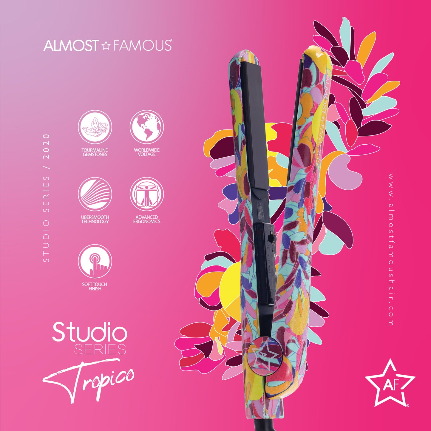 Plush and Almost Famous 1.25” Flat Iron